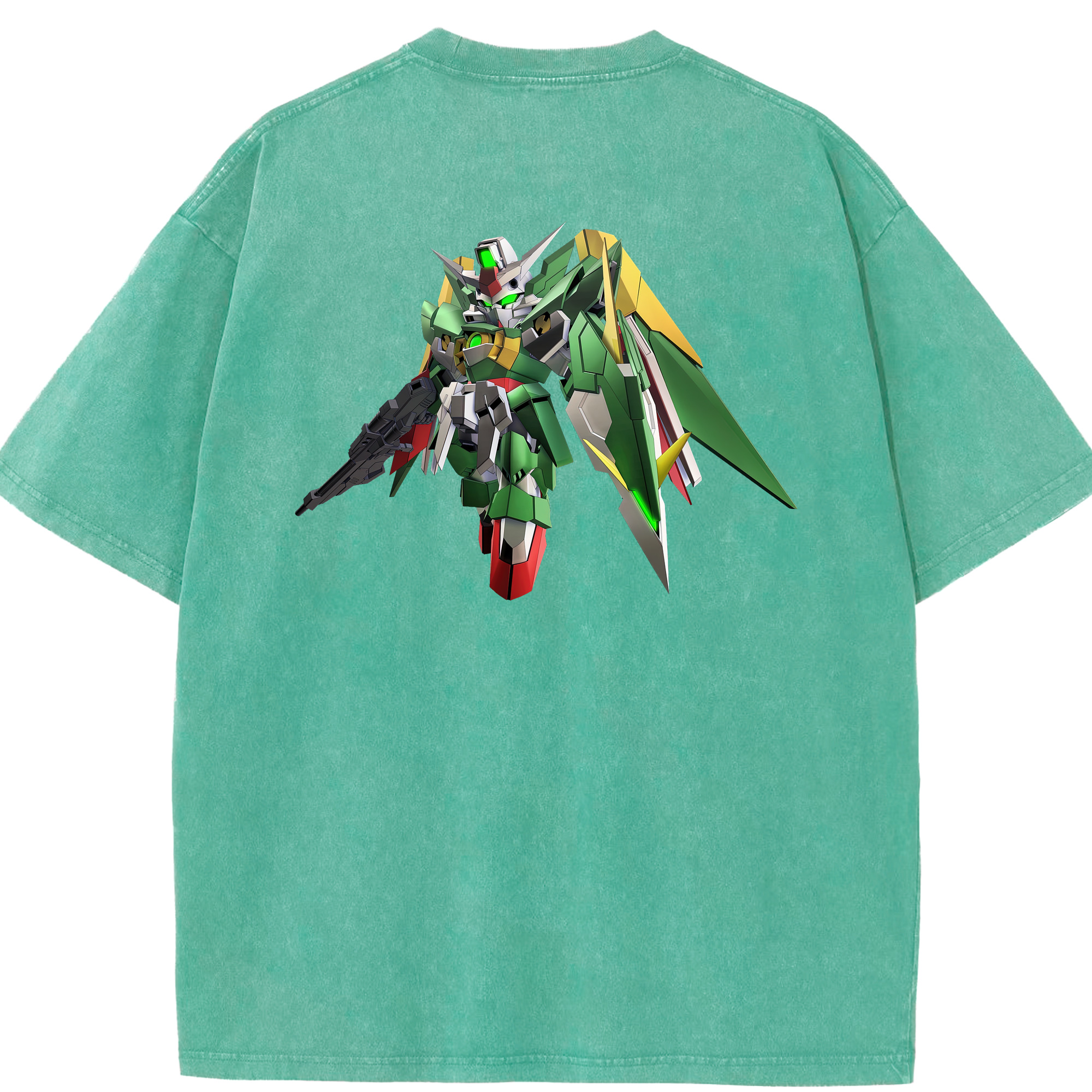 （画像用） 機動戦士ガンダム Mobile Suit Gundam 綿100% ヴィンテージ風 半袖Tシャツ（背面プリント）